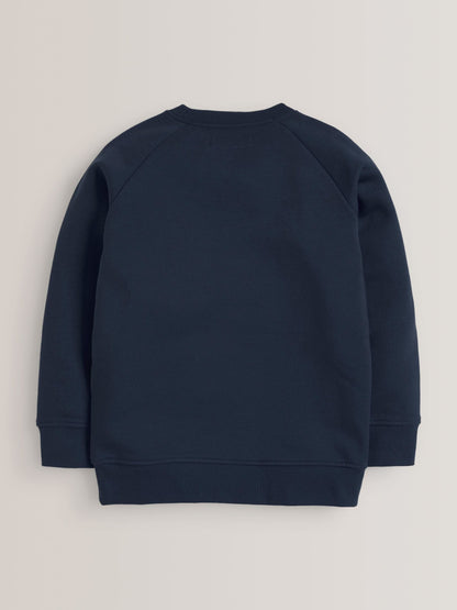 Dsiney Kidz - Navy Blue Crew Neck School Sweater 2 Pack (3-16yrs) image 3
