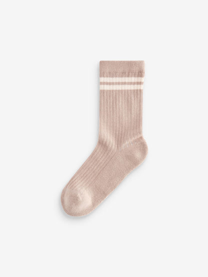 Neutral Cotton Rich Cushioned Sole Ankle Socks 3 Pack image 3
