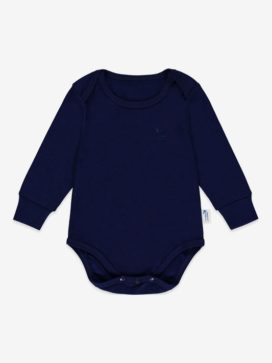 Dsiney Kidz - Muddy Puddles Navy Blue Thermal Baselayer Babygrow image 1