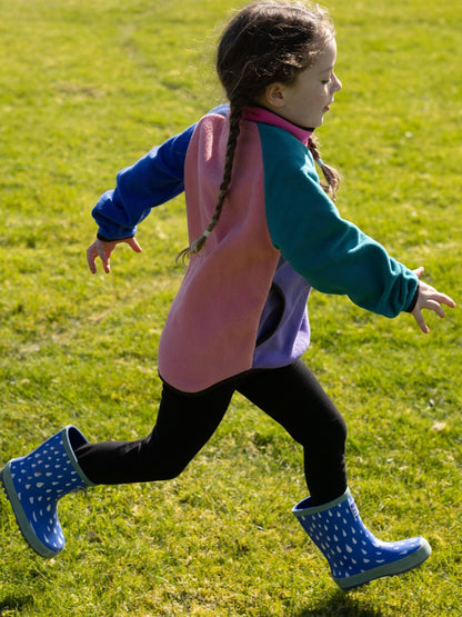 Dsiney Kidz - Muddy Puddles Purple Half Zip Polar Fleece image 2