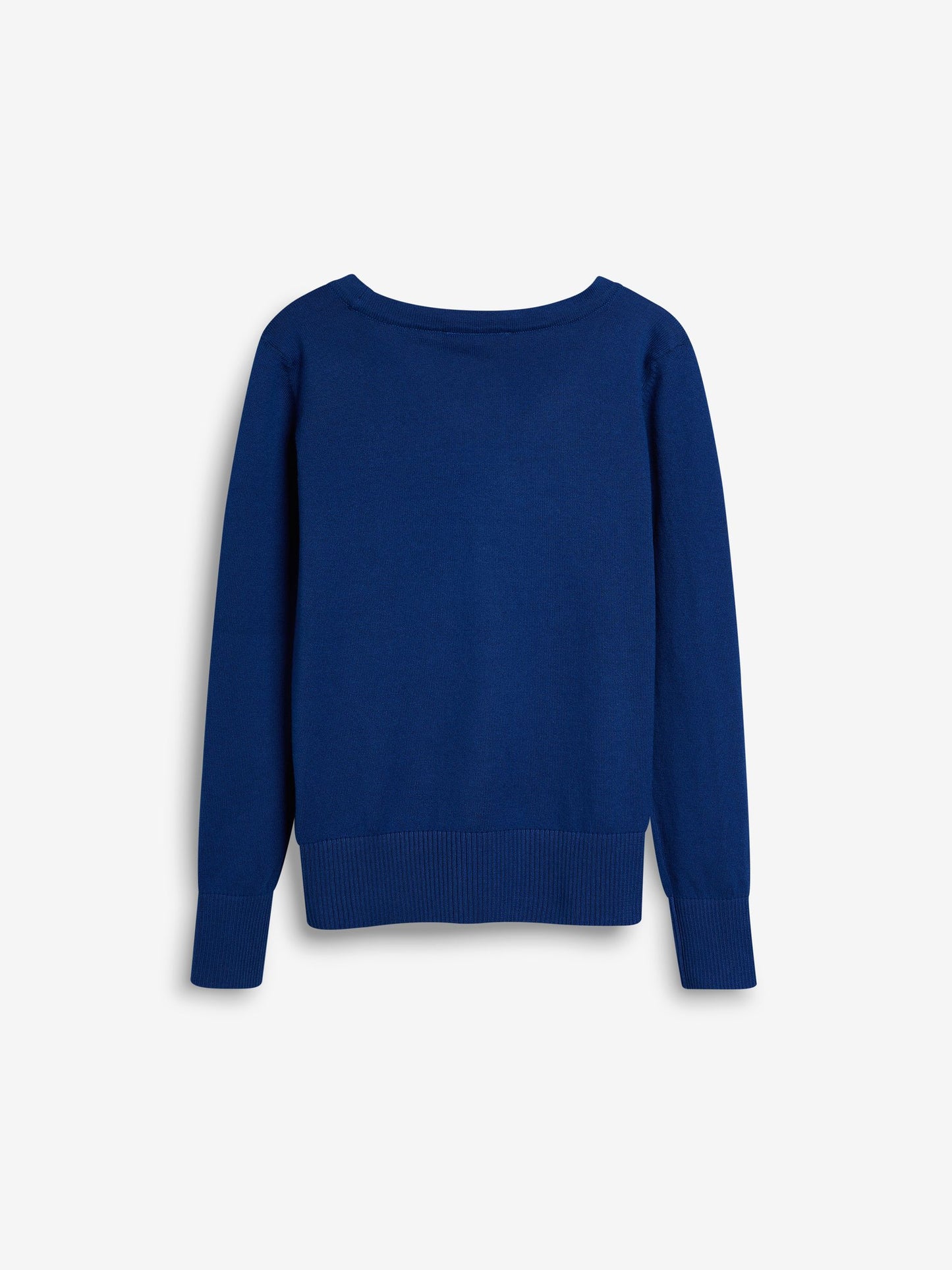 Dsiney Kidz - Blue Cotton Rich School V-Neck Cardigan (3-16yrs) image 7
