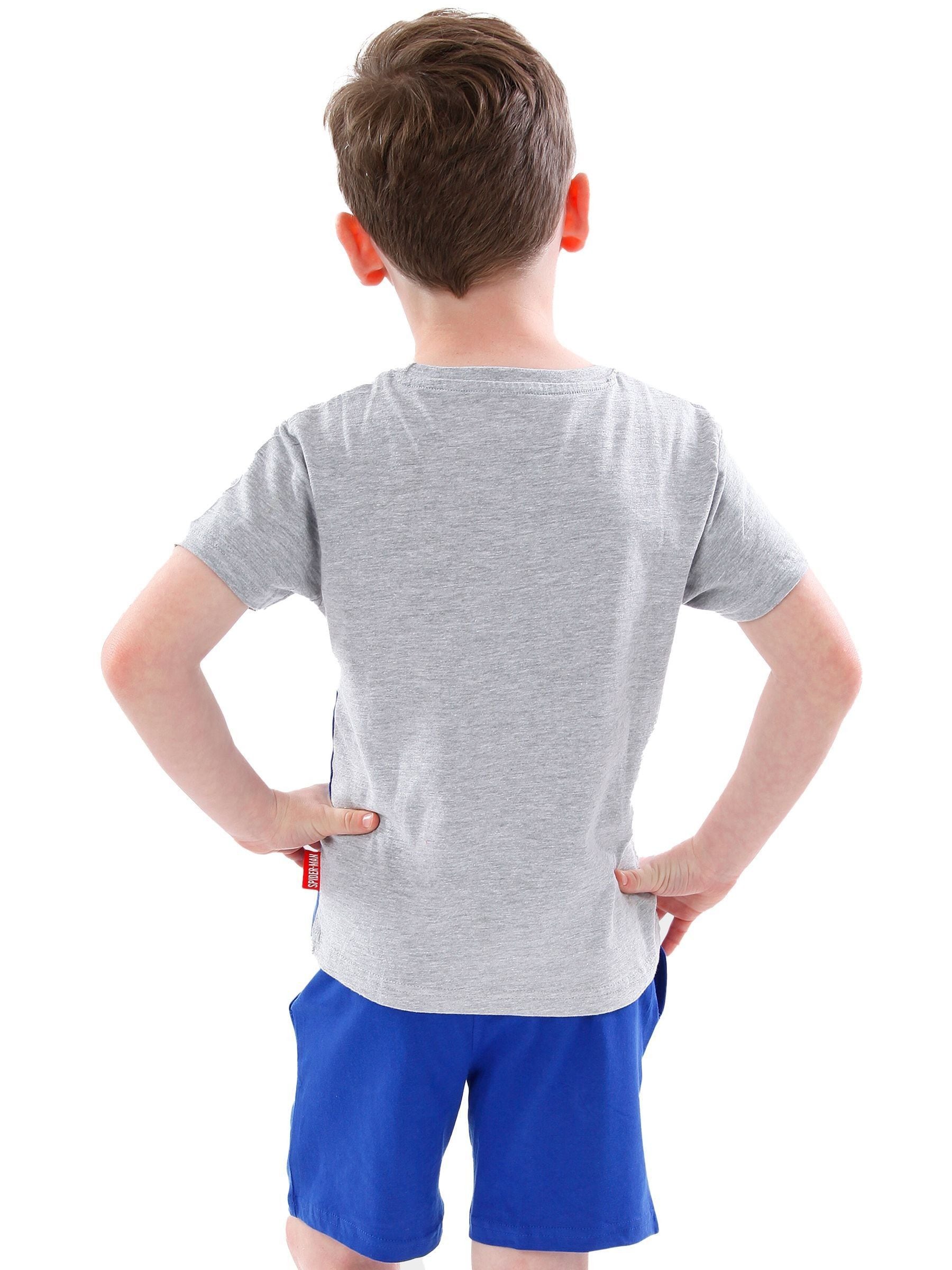 Dsiney Kidz - Character Blue Spider-Man T-Shirt and Shorts Set image 6