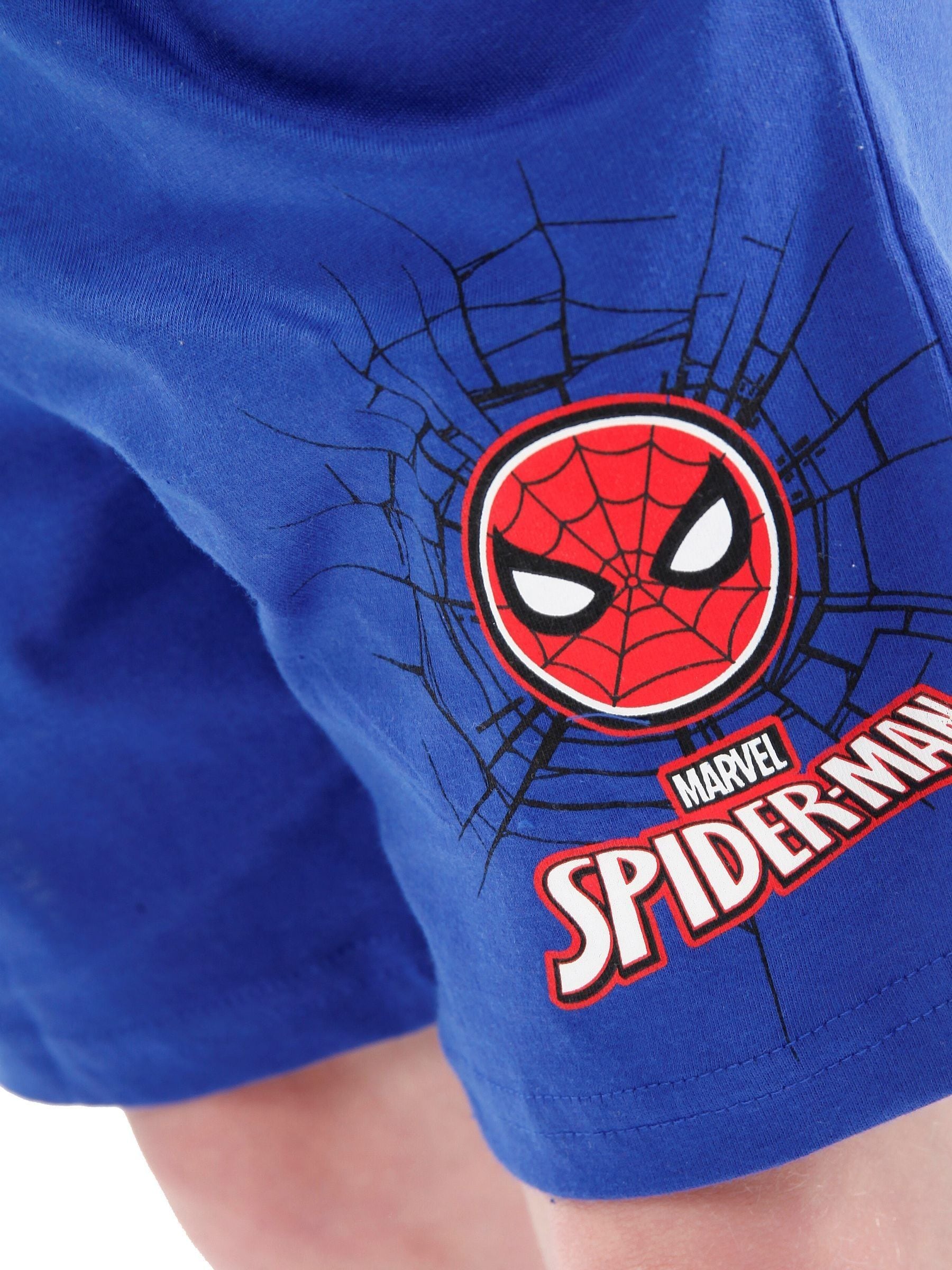 Dsiney Kidz - Character Blue Spider-Man T-Shirt and Shorts Set image 8