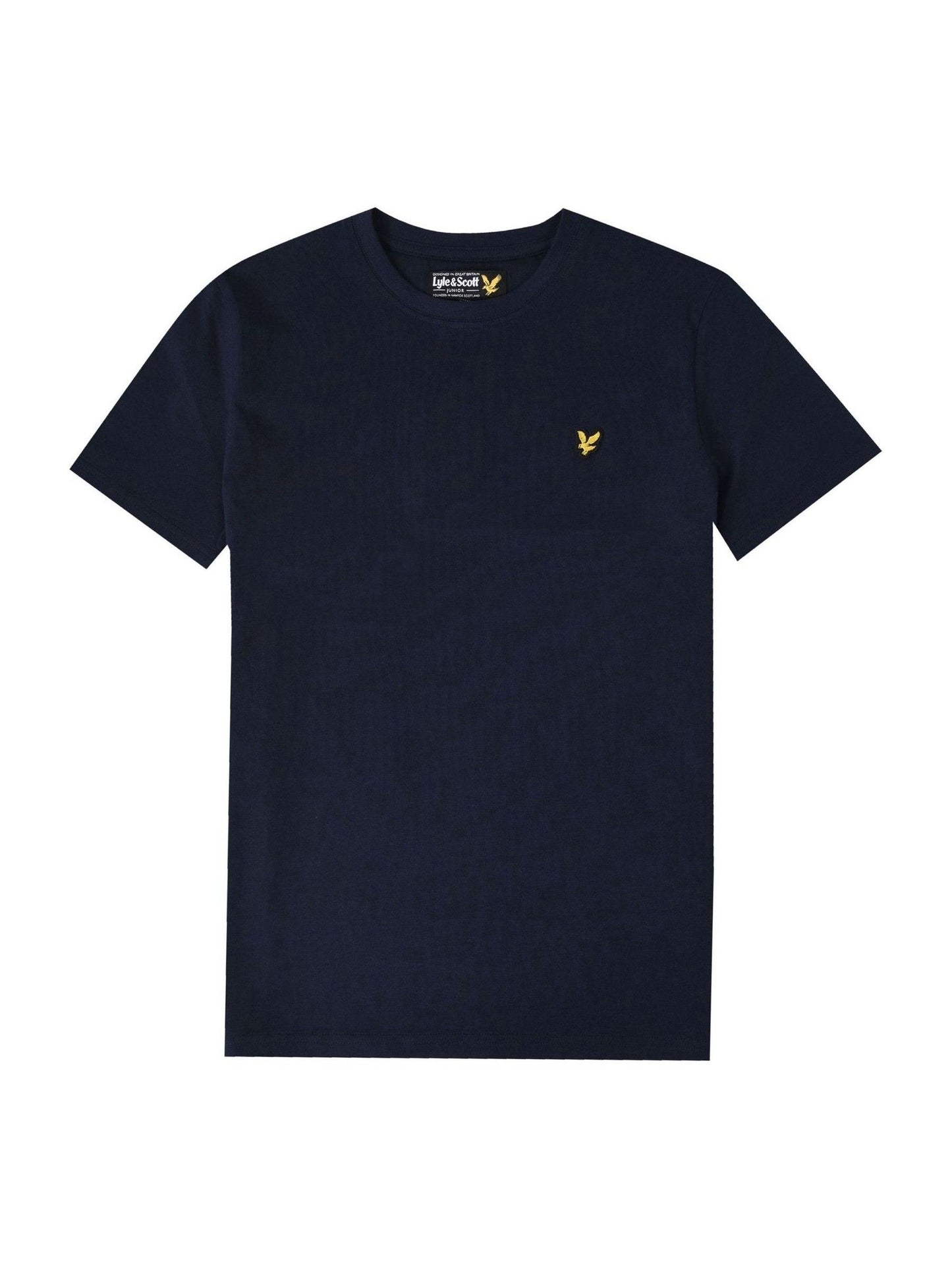 Dsiney Kidz - Lyle & Scott Navy Blue Unisex 100% Cotton T-Shirt image 4