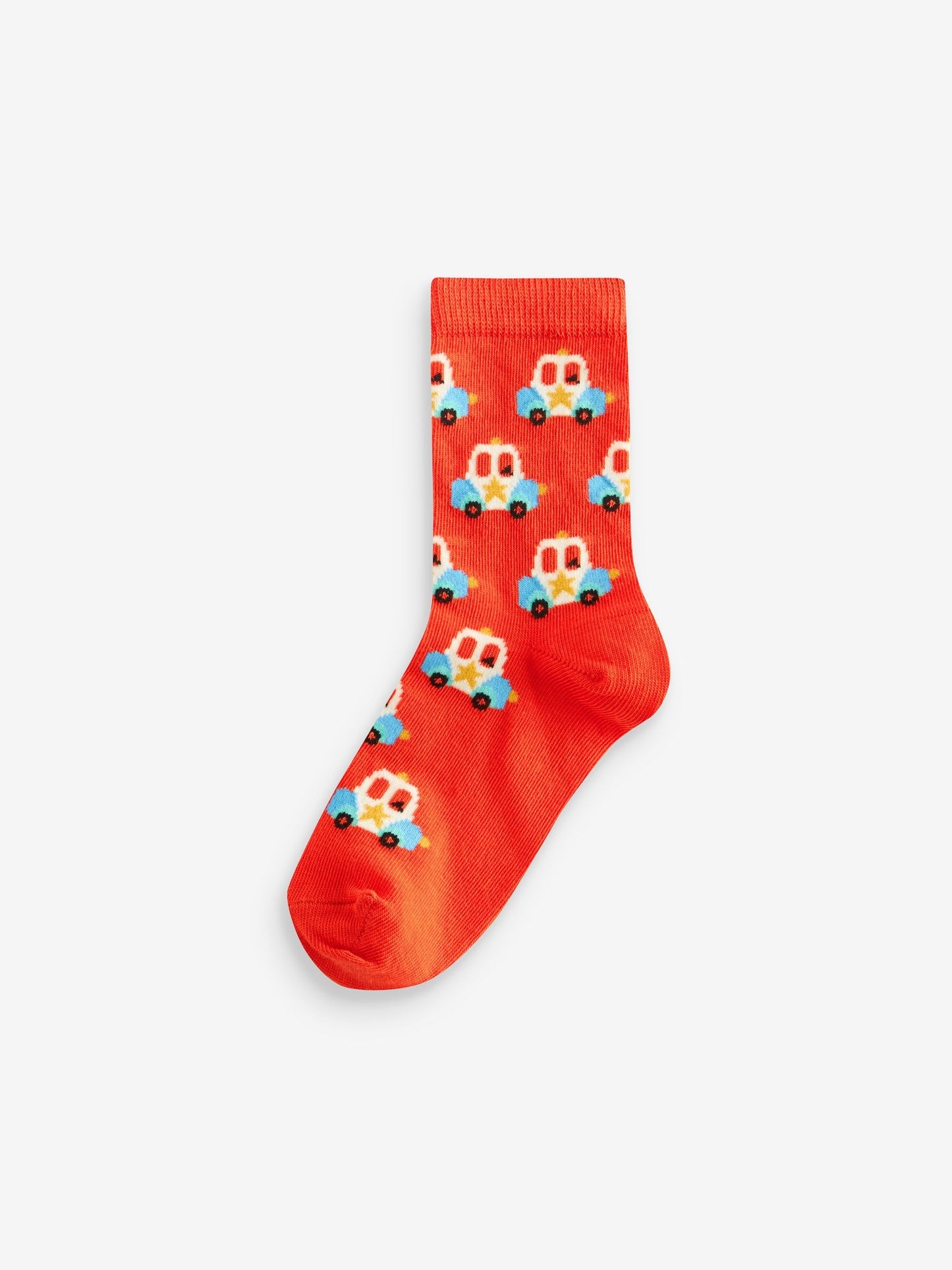 Bright Vehicle Cotton Rich Socks 7 Pack image 4