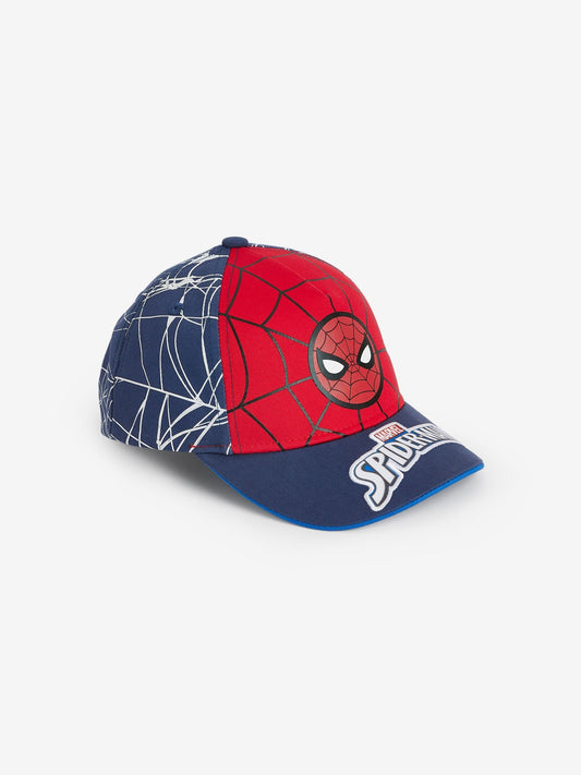 Blue Spiderman 100% Cotton License Cap (1-16yrs) image 2