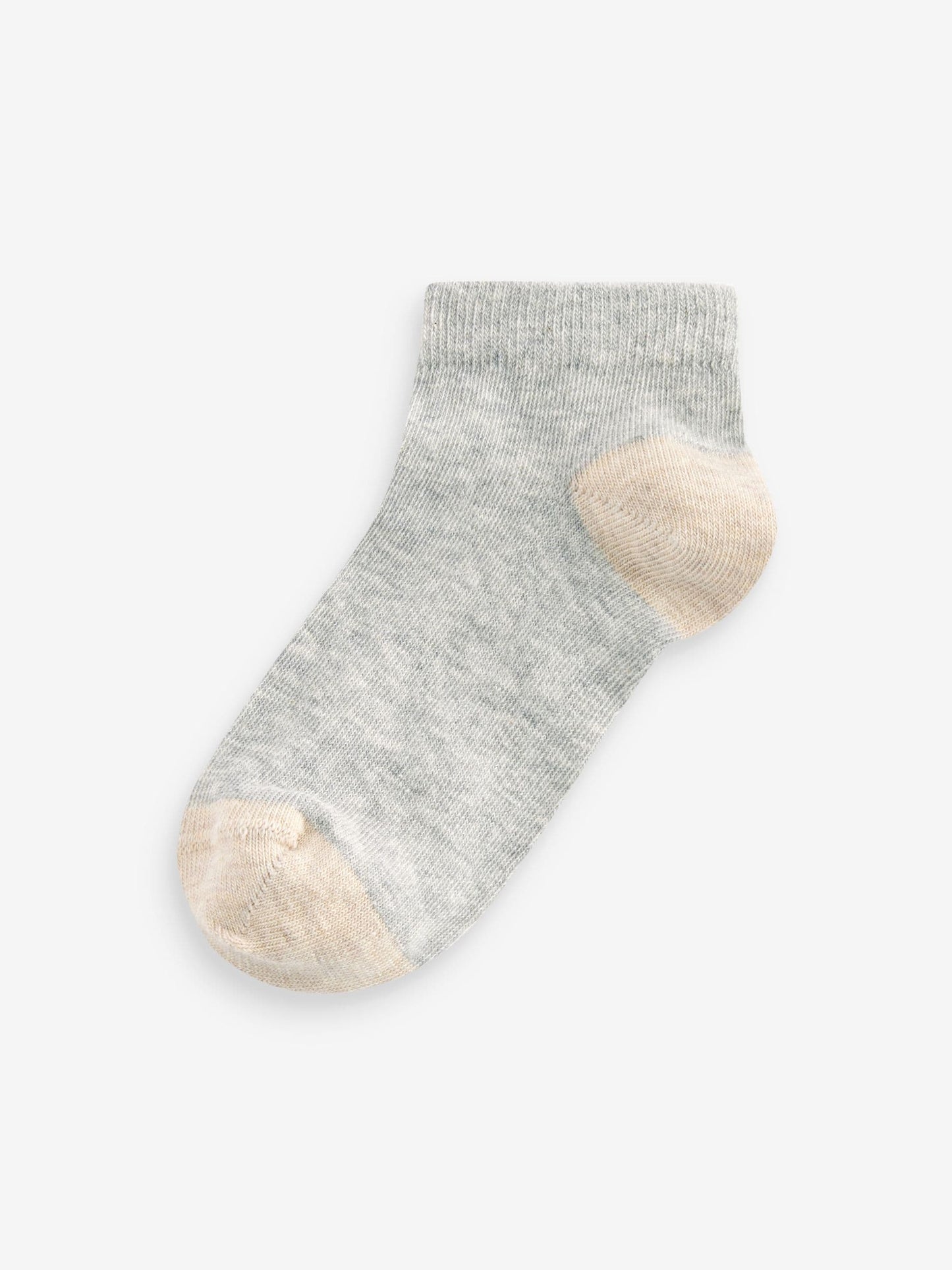 Neutral Cotton Rich Trainer Socks 7 Pack image 5