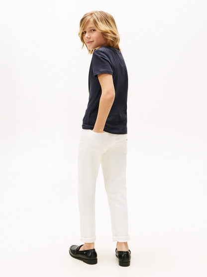Tommy Hilfiger Navy Blue Basic T-Shirt image 2