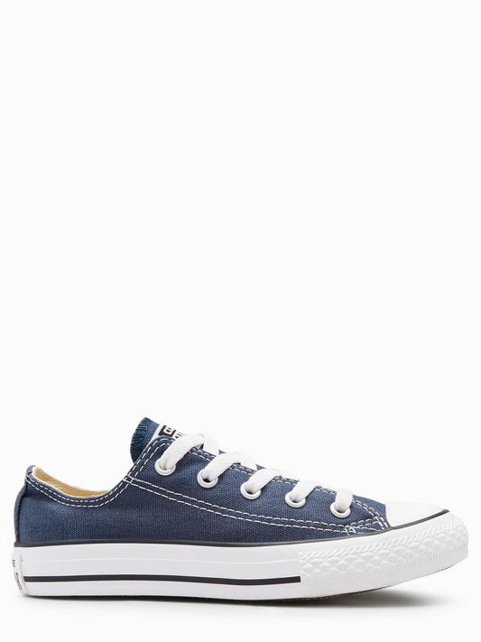 Converse Navy Blue Chuck Taylor All Star Ox Junior Trainers image 1