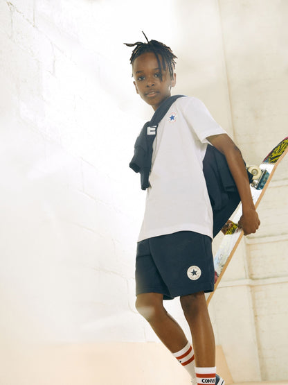 Converse Navy Blue Chuck Taylor All Star Ox Junior Trainers image 4