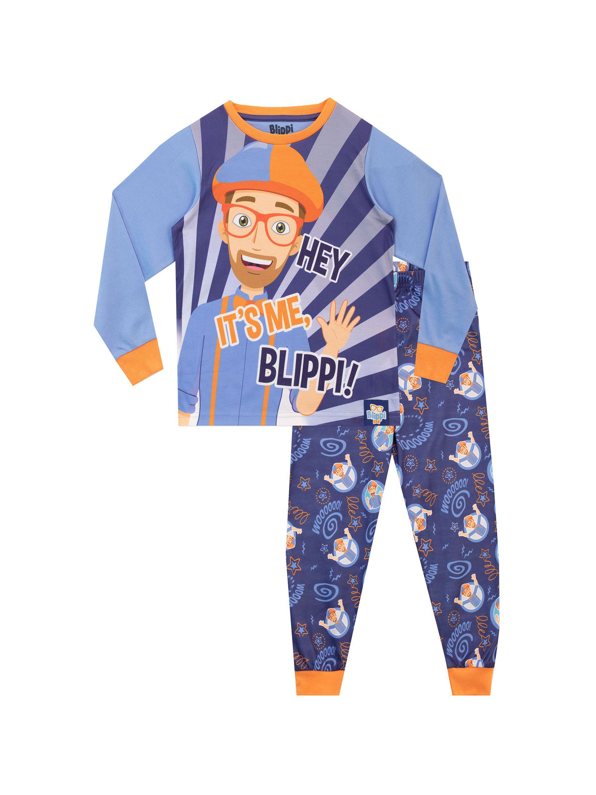 Character Blue Blippi Long Sleeve Pyjamas - image 1
