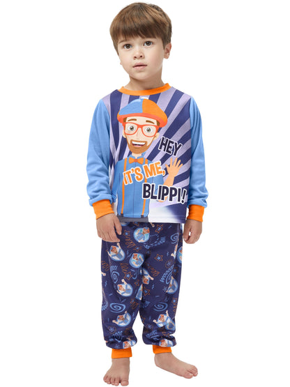 Character Blue Blippi Long Sleeve Pyjamas - image 2