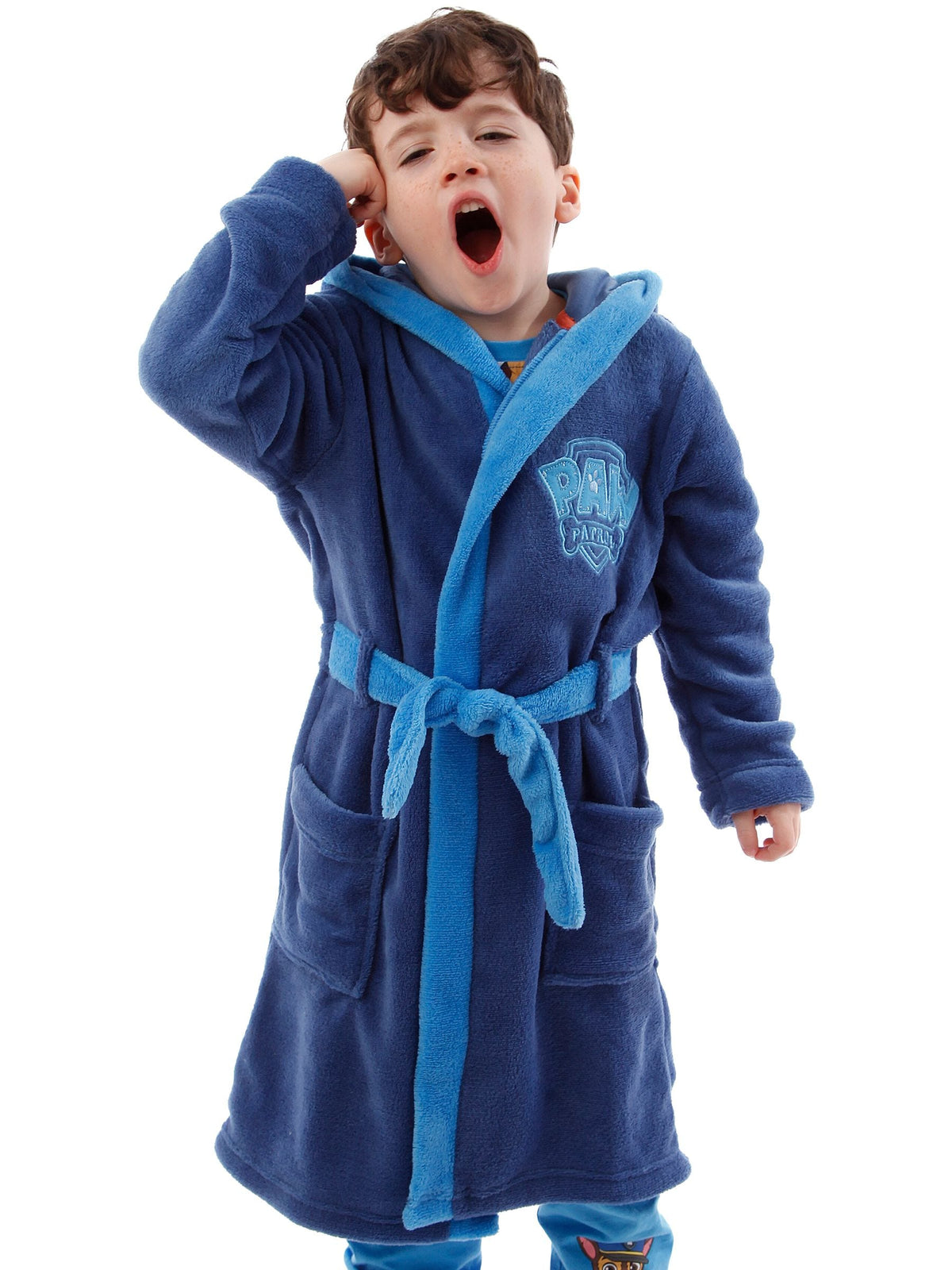 Character Blue PAW Patrol Pyjamas And Dressing Gown Set Chase & Marshall - image 4