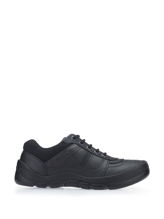 Black Rhino Sherman Leather Lace Up School Shoes image 2