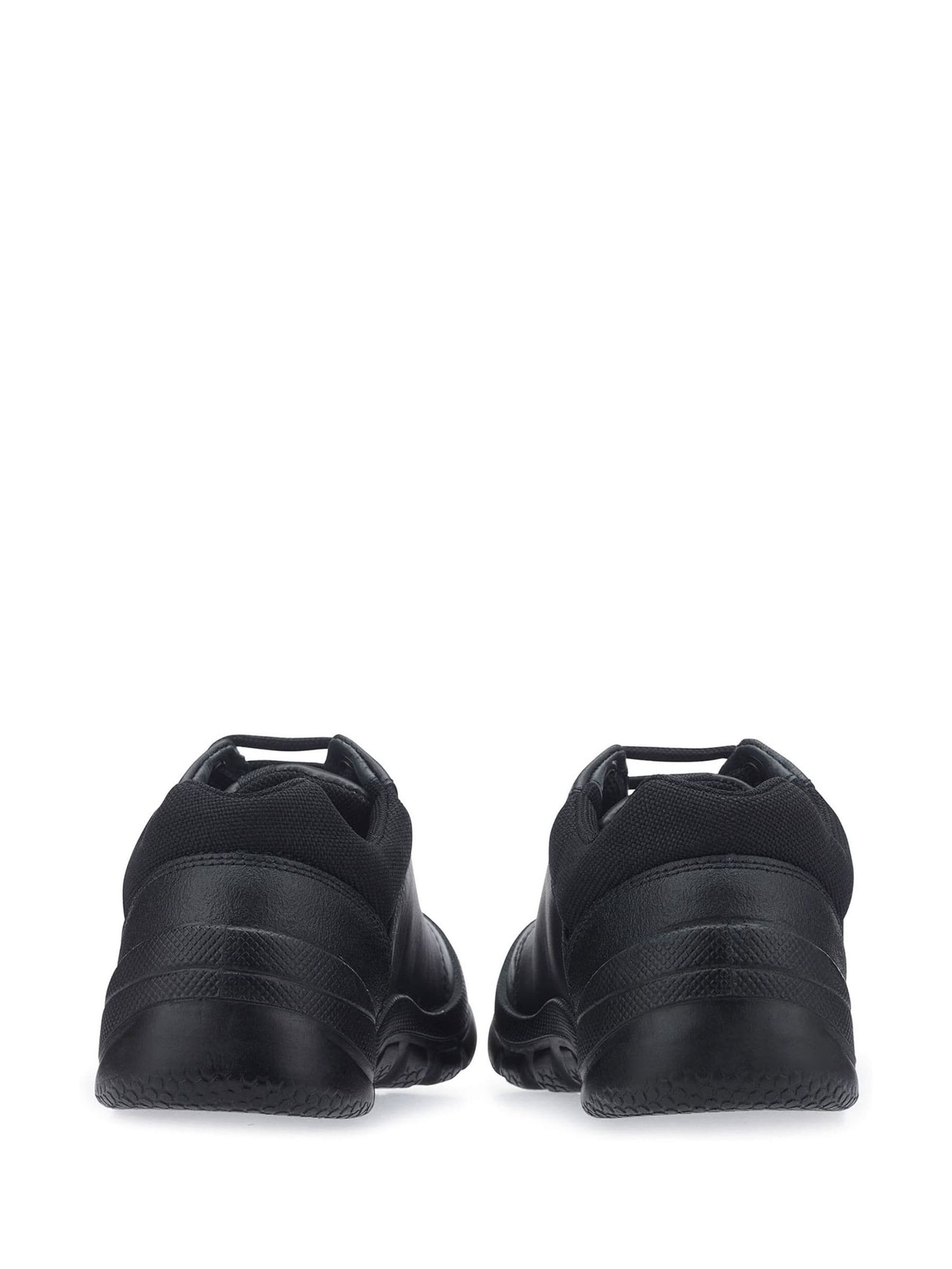 Start Rite Black Rhino Sherman Super Tough Leather Trainer Style Lace Up School Shoes image 3