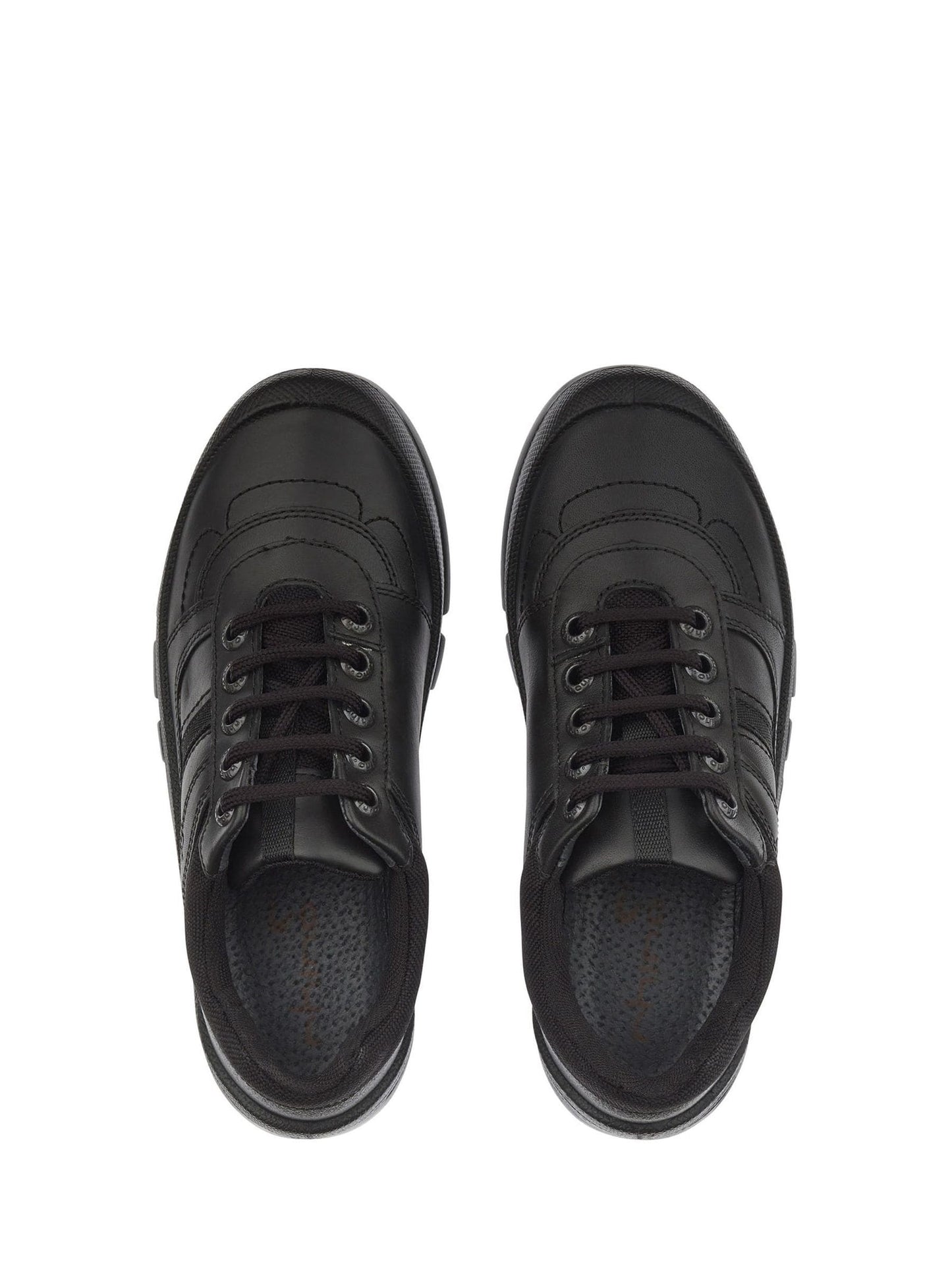 Start Rite Black Rhino Sherman Super Tough Leather Trainer Style Lace Up School Shoes image 4