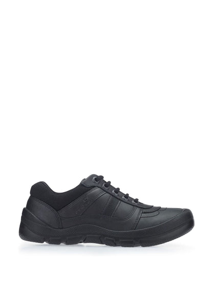 Start Rite Black Rhino Sherman Super Tough Leather Trainer Style Lace Up School Shoes image 1