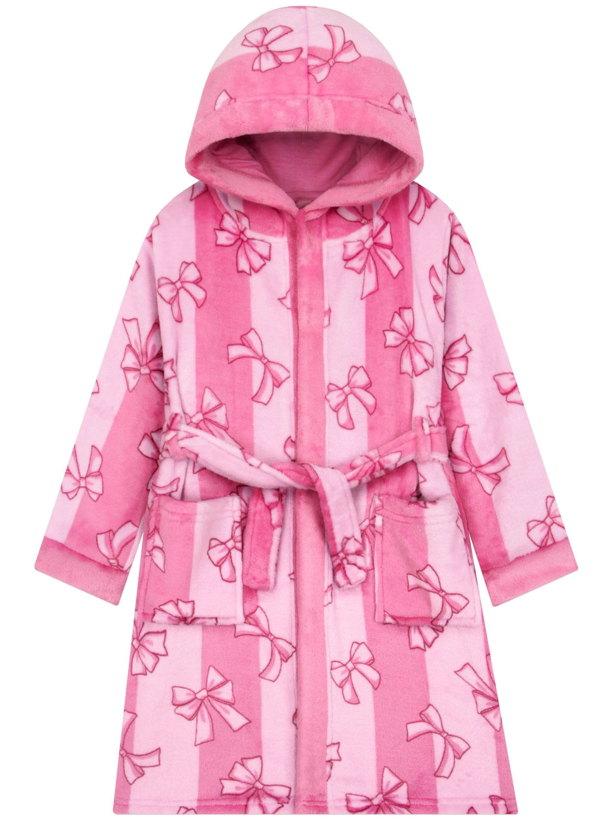 Harry Bear Pink Bows And Stripes Dressing Gown - image 7