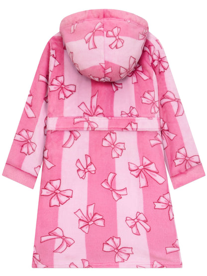 Harry Bear Pink Bows And Stripes Dressing Gown - image 8