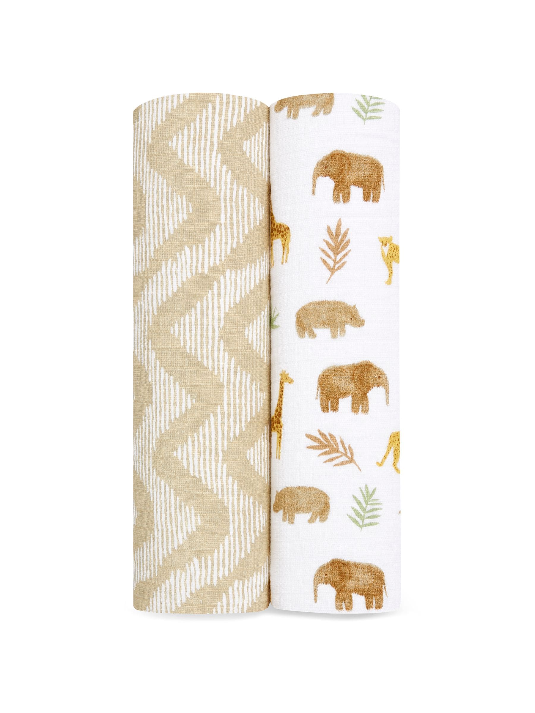 aden + anais Animal Print Essentials Tanzania Muslin Blankets 2 Pack image 1