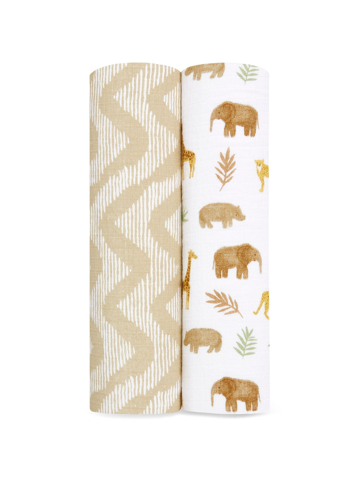 aden + anais Animal Print Essentials Tanzania Muslin Blankets 2 Pack image 1