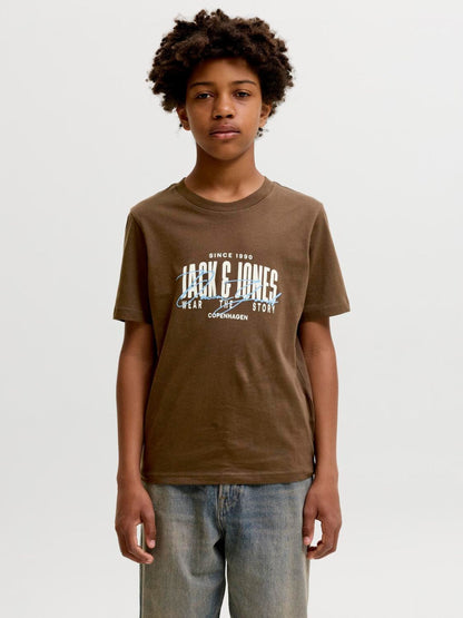 Dsiney Kidz - JACK & JONES Junior Black Graphic T-Shirt 3 Pack image 2