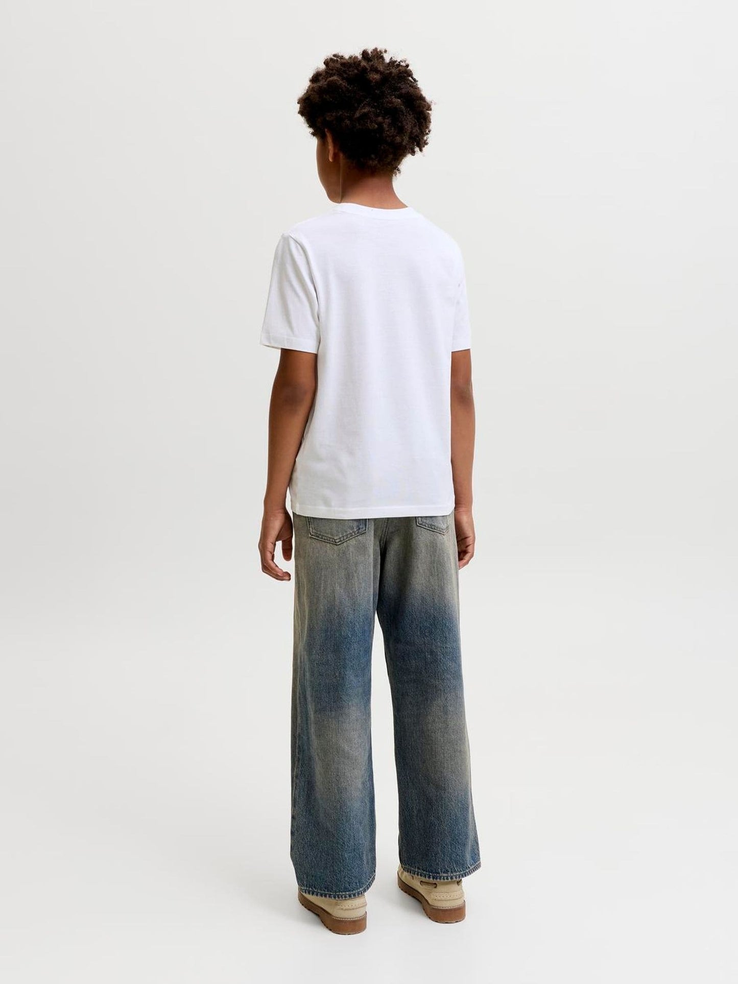 Dsiney Kidz - JACK & JONES Junior Black Graphic T-Shirt 3 Pack image 4