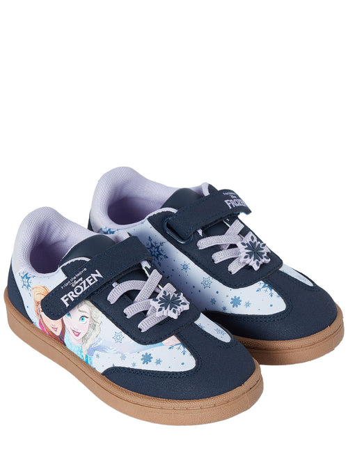 Dsiney Kidz - Character Blue Disney Frozen Elsa & Anna Trainers image 1