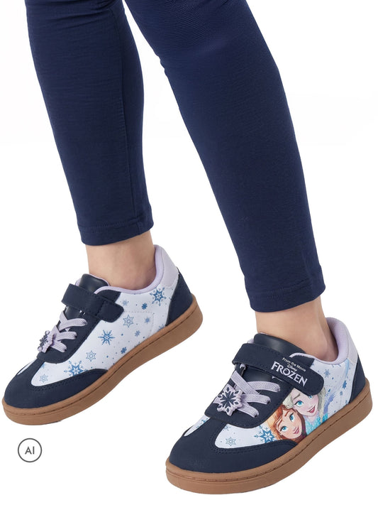 Dsiney Kidz - Character Blue Disney Frozen Elsa & Anna Trainers image 2
