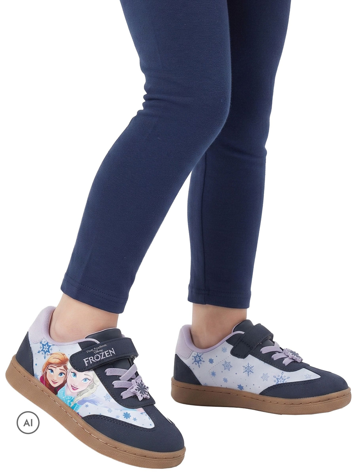 Dsiney Kidz - Character Blue Disney Frozen Elsa & Anna Trainers image 3