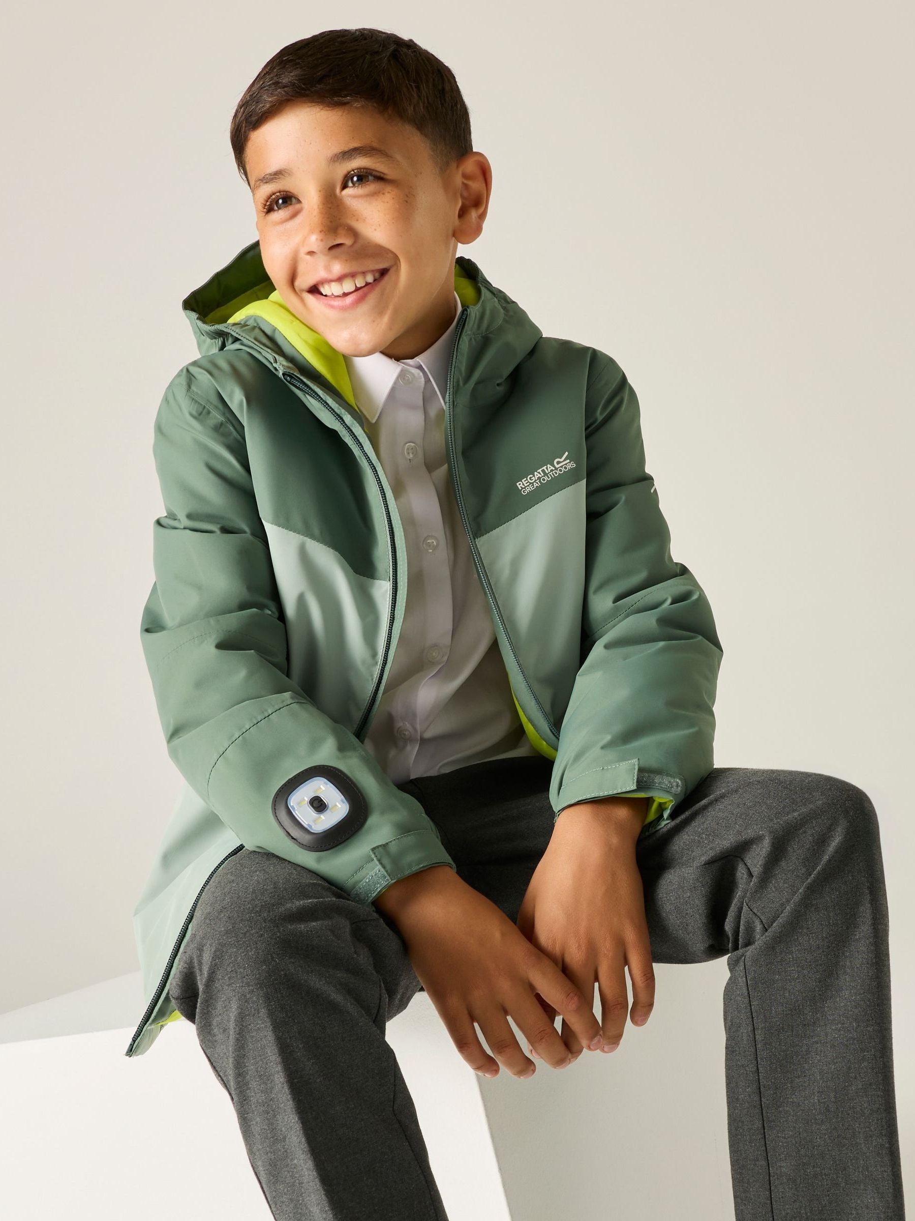 Dsiney Kidz - Regatta Green Beamz Insulated Jacket image 1