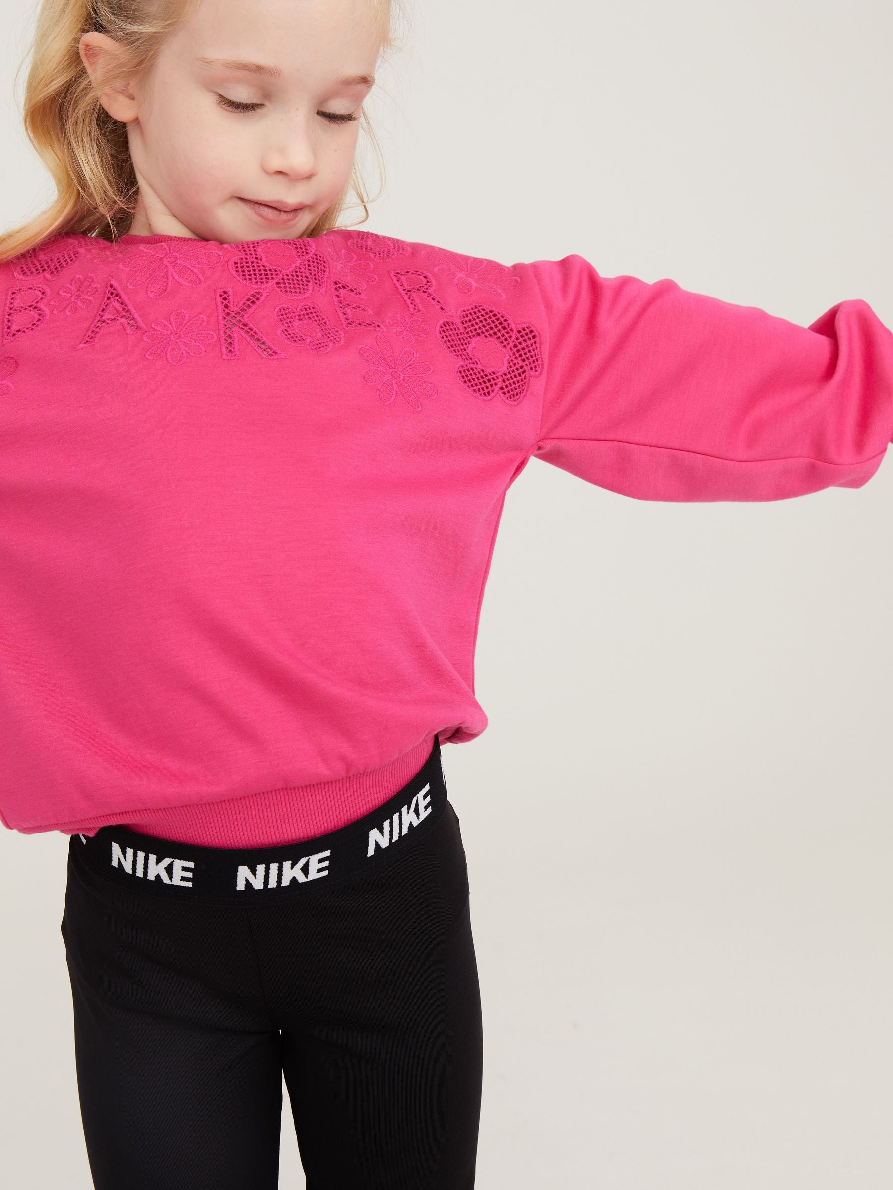 Nike Black Little Kids Performance Leggings image 3