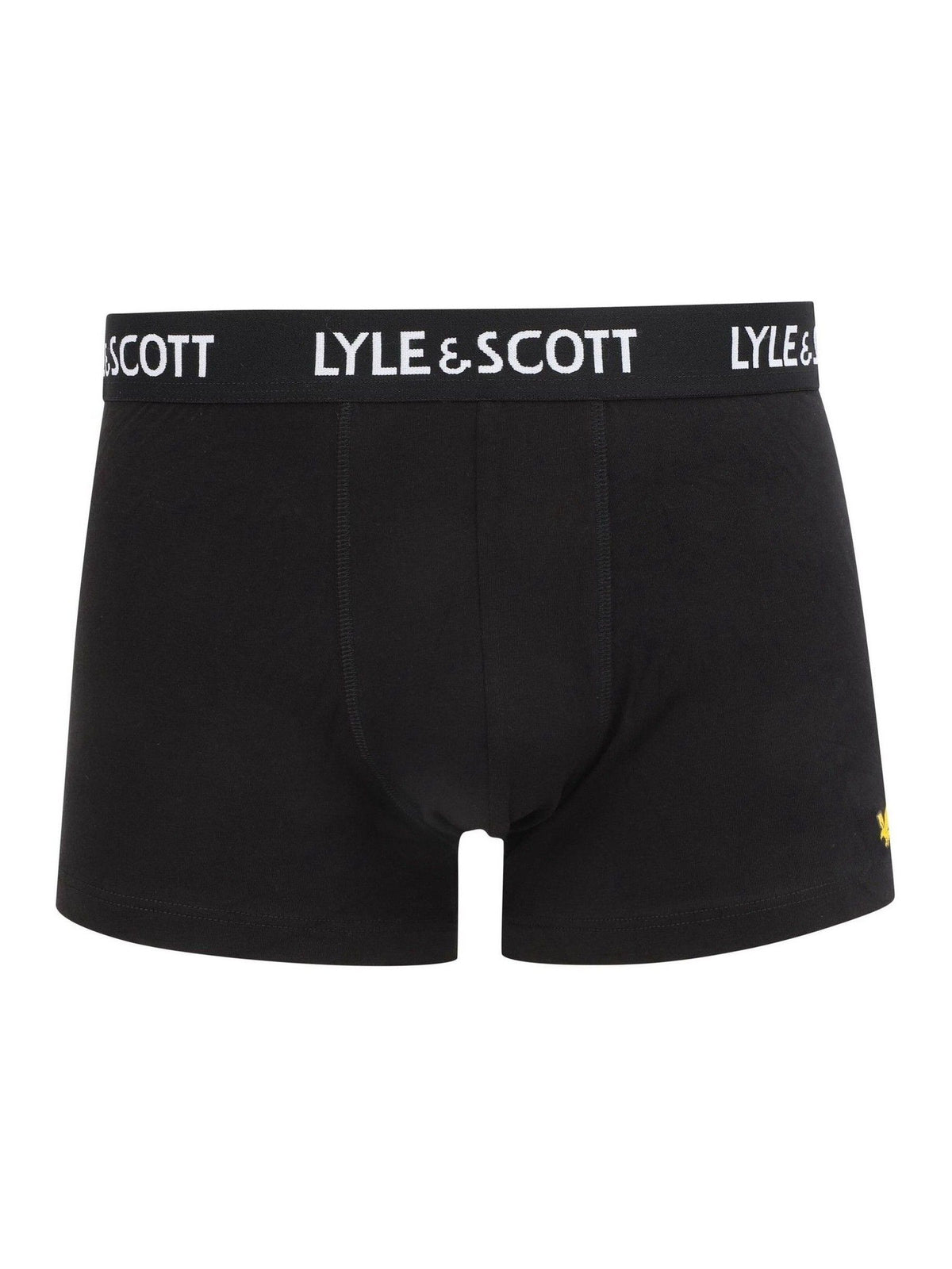 Dsiney Kidz - Lyle & Scott Black Underwear Boxer Trunks 3 Pack image 2