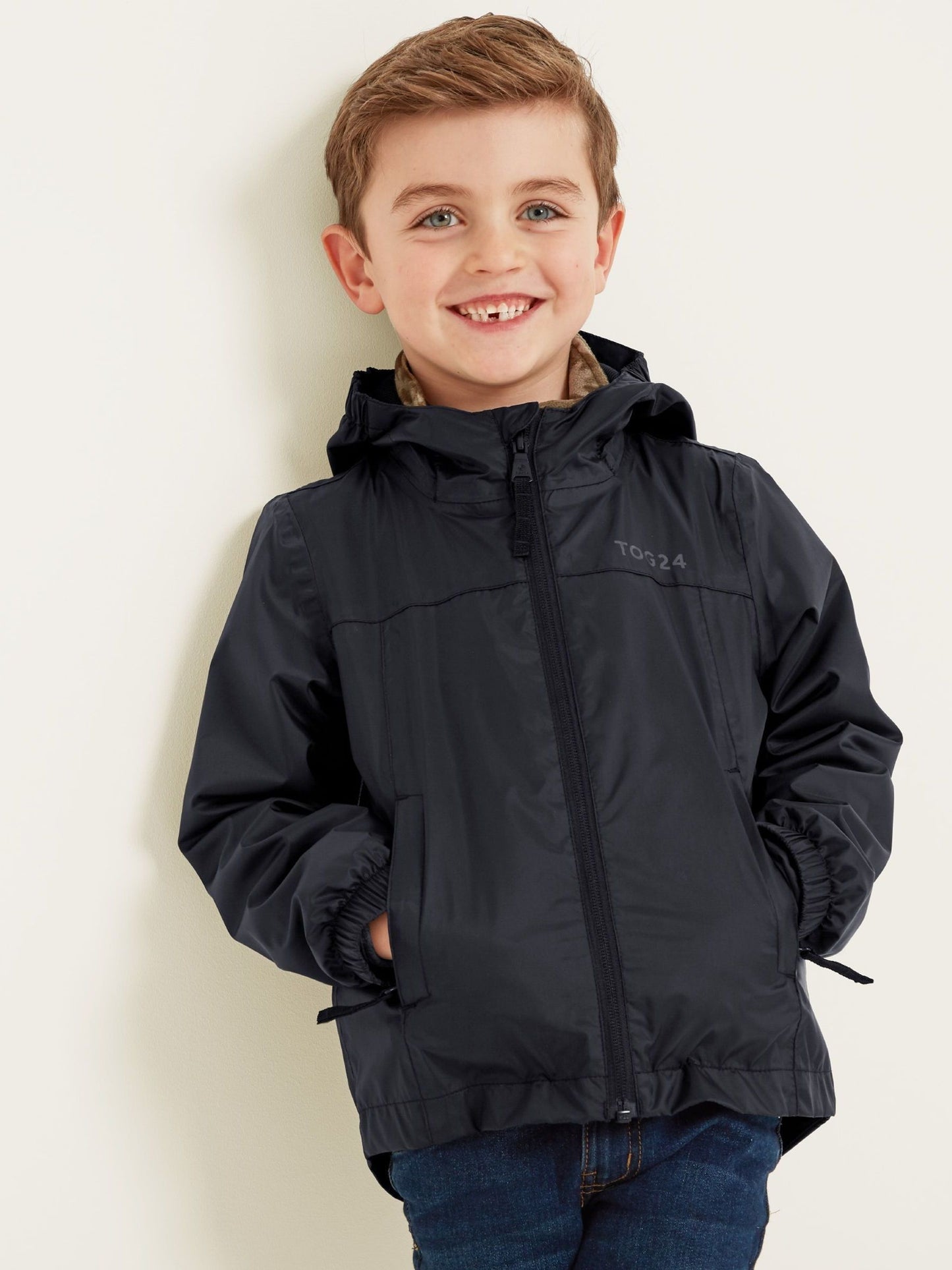 Dsiney Kidz - Tog 24 Black Mauve Waterproof Jacket image 1