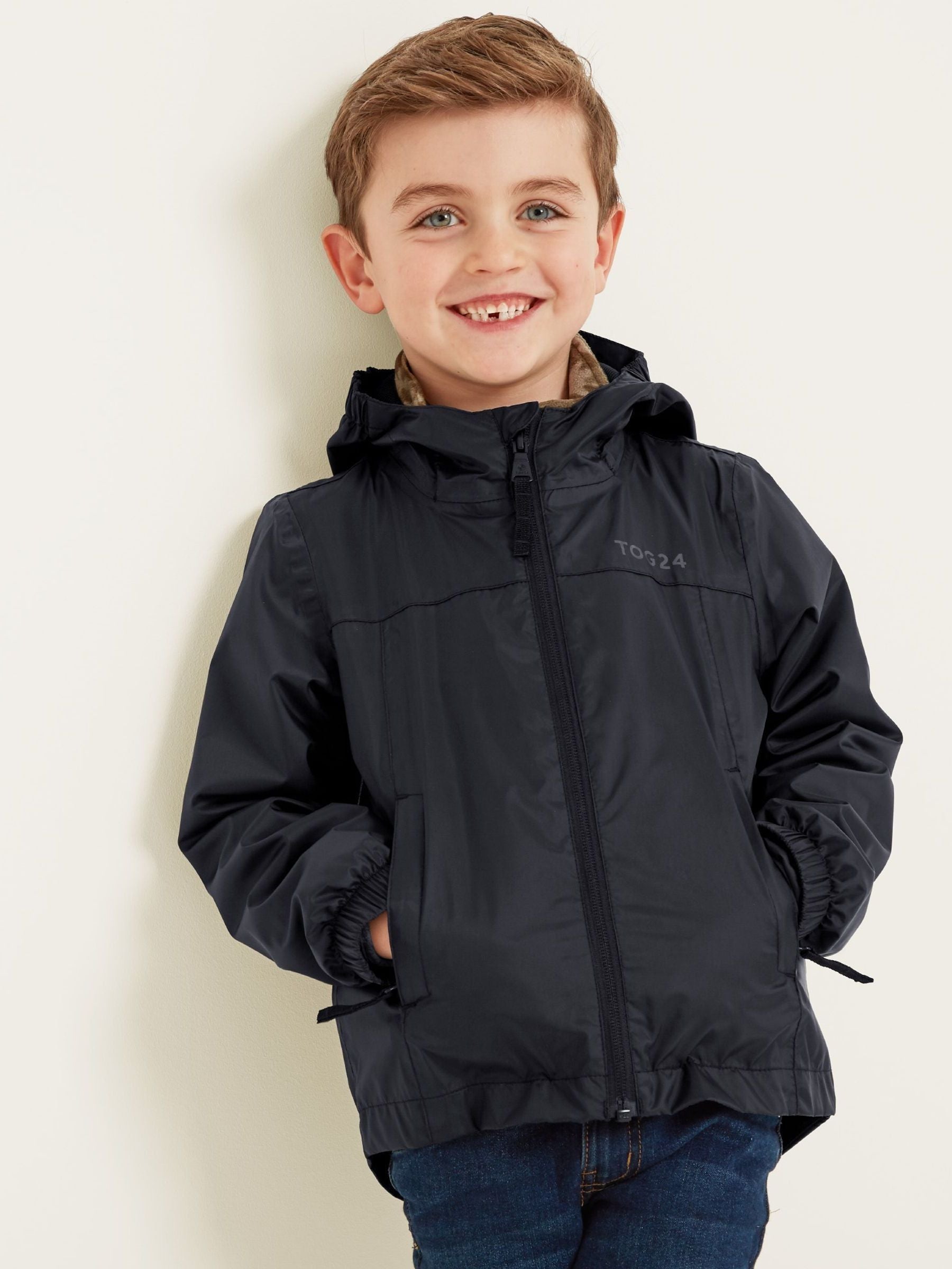 Dsiney Kidz - Tog 24 Black Mauve Waterproof Jacket image 1