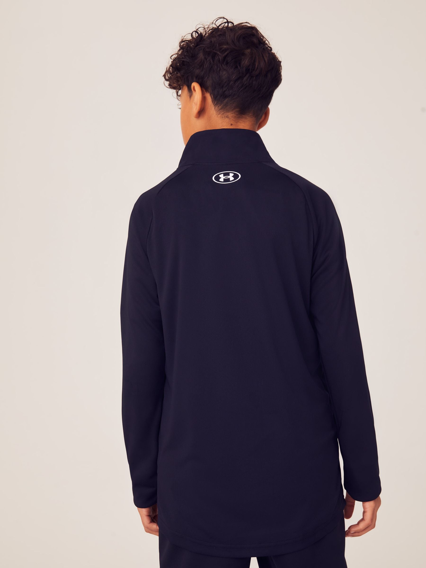 Dsiney Kidz - Under Armour Black Youth Tech 2.0 1/2 Zip Sweatshirt image 2