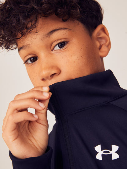 Dsiney Kidz - Under Armour Black Youth Tech 2.0 1/2 Zip Sweatshirt image 4