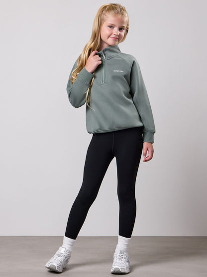 Gym King Green 365 Raglan Sleeve Funnel Jumper - image 1