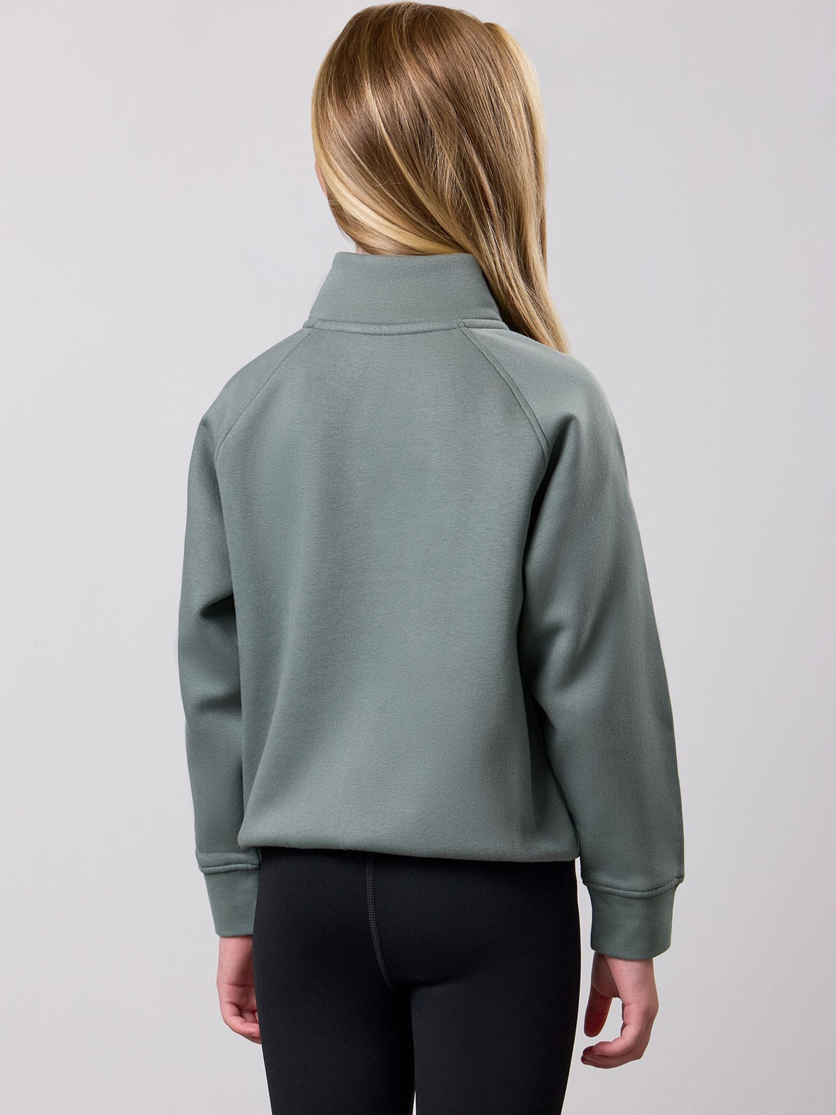 Gym King Green 365 Raglan Sleeve Funnel Jumper - image 2