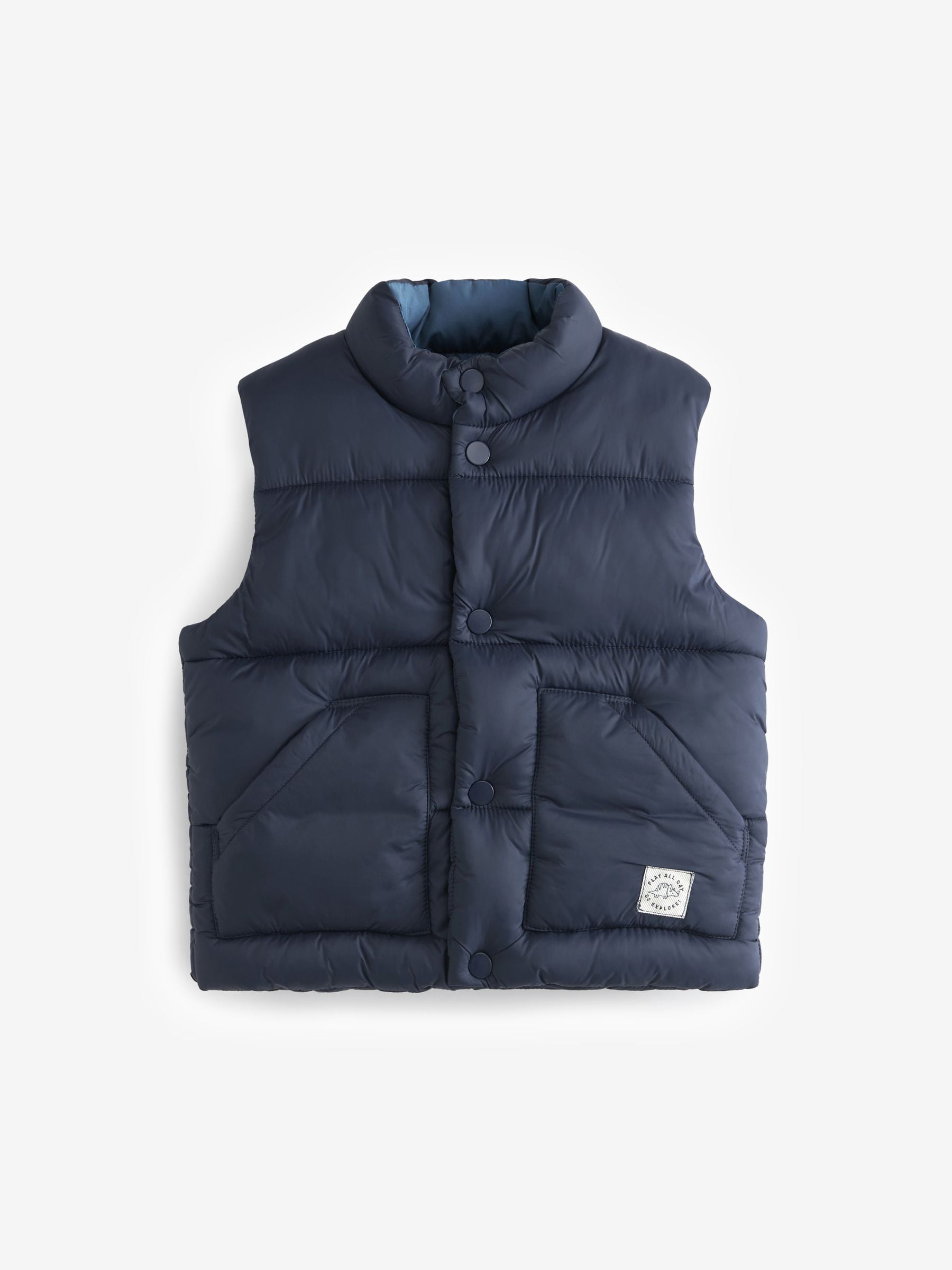 Dsiney Kidz - Navy Blue Padded Gilet (3mths-10yrs) image 6