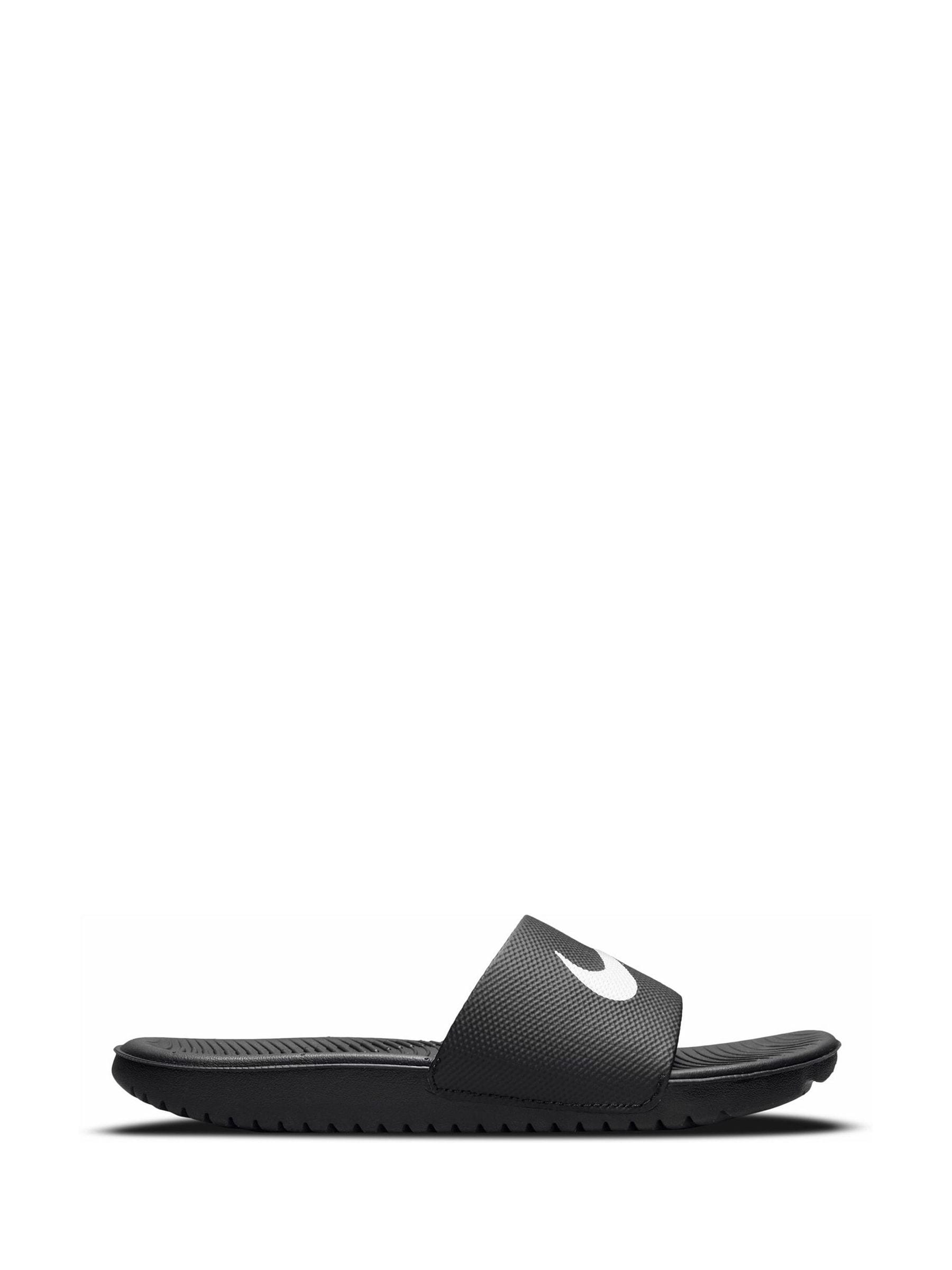 Nike Black Kawa Junior/Youth Sliders image 1