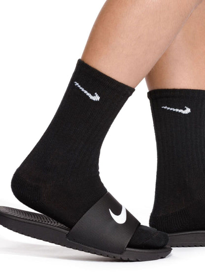 Nike Black Kawa Junior/Youth Sliders image 10
