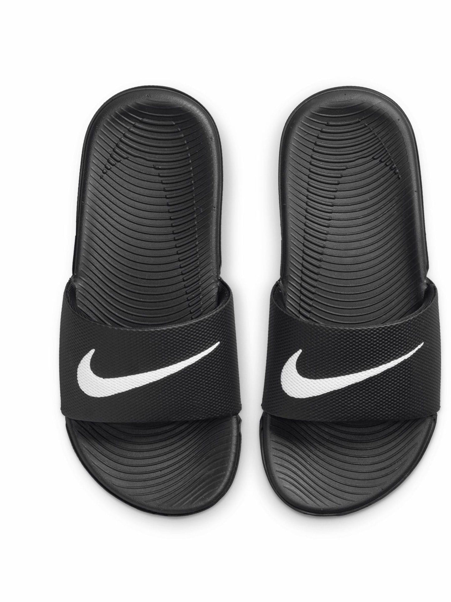 Nike Black Kawa Junior/Youth Sliders image 5