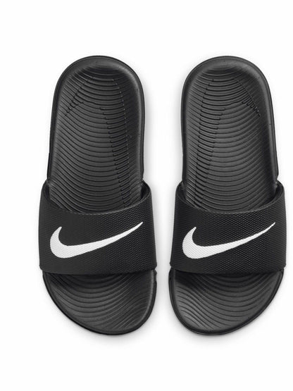 Nike Black Kawa Junior/Youth Sliders image 5