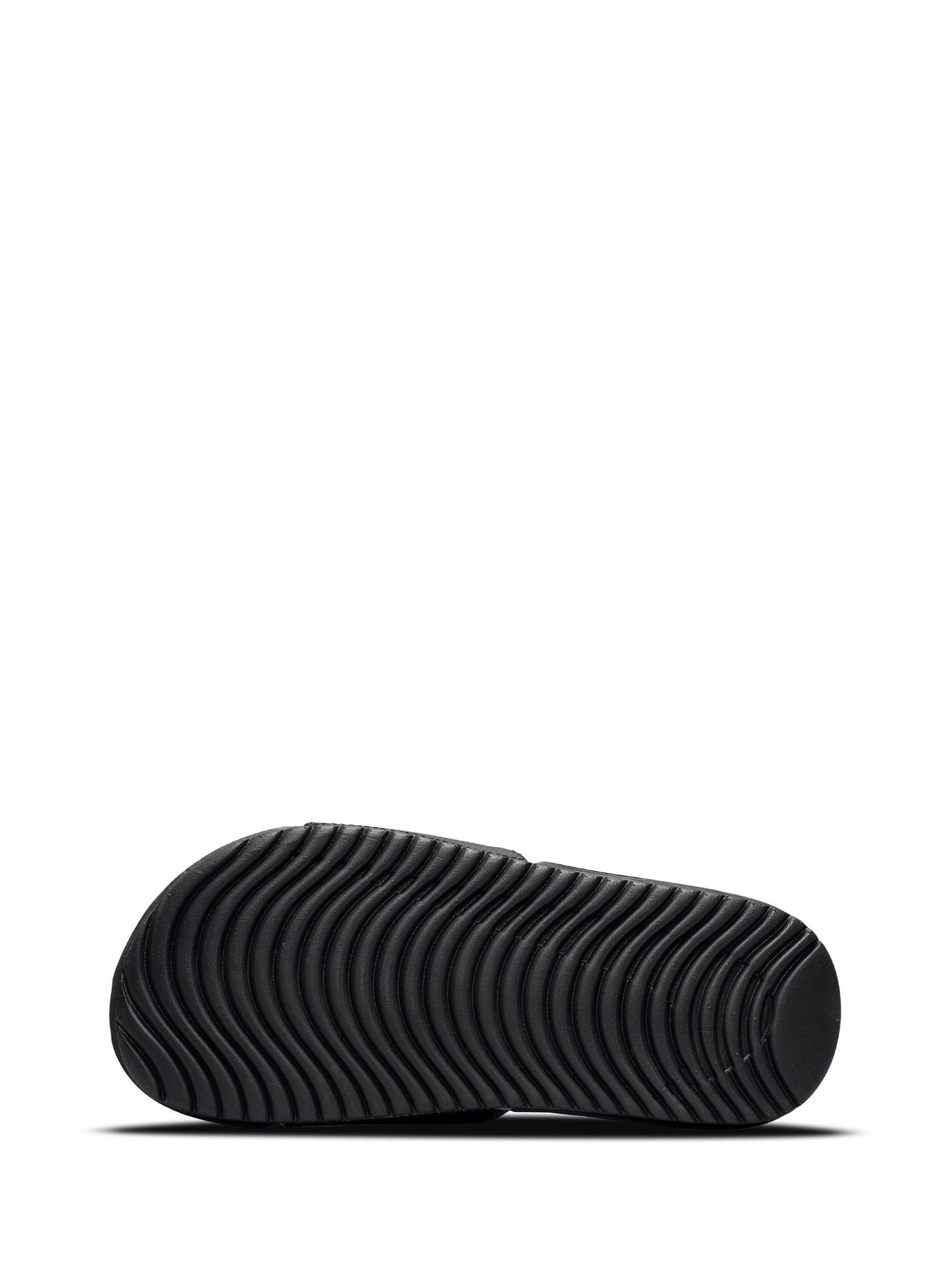 Nike Black Kawa Junior/Youth Sliders image 6