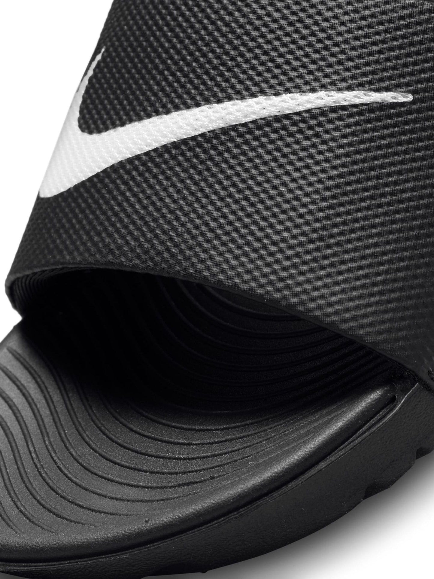 Nike Black Kawa Junior/Youth Sliders image 7