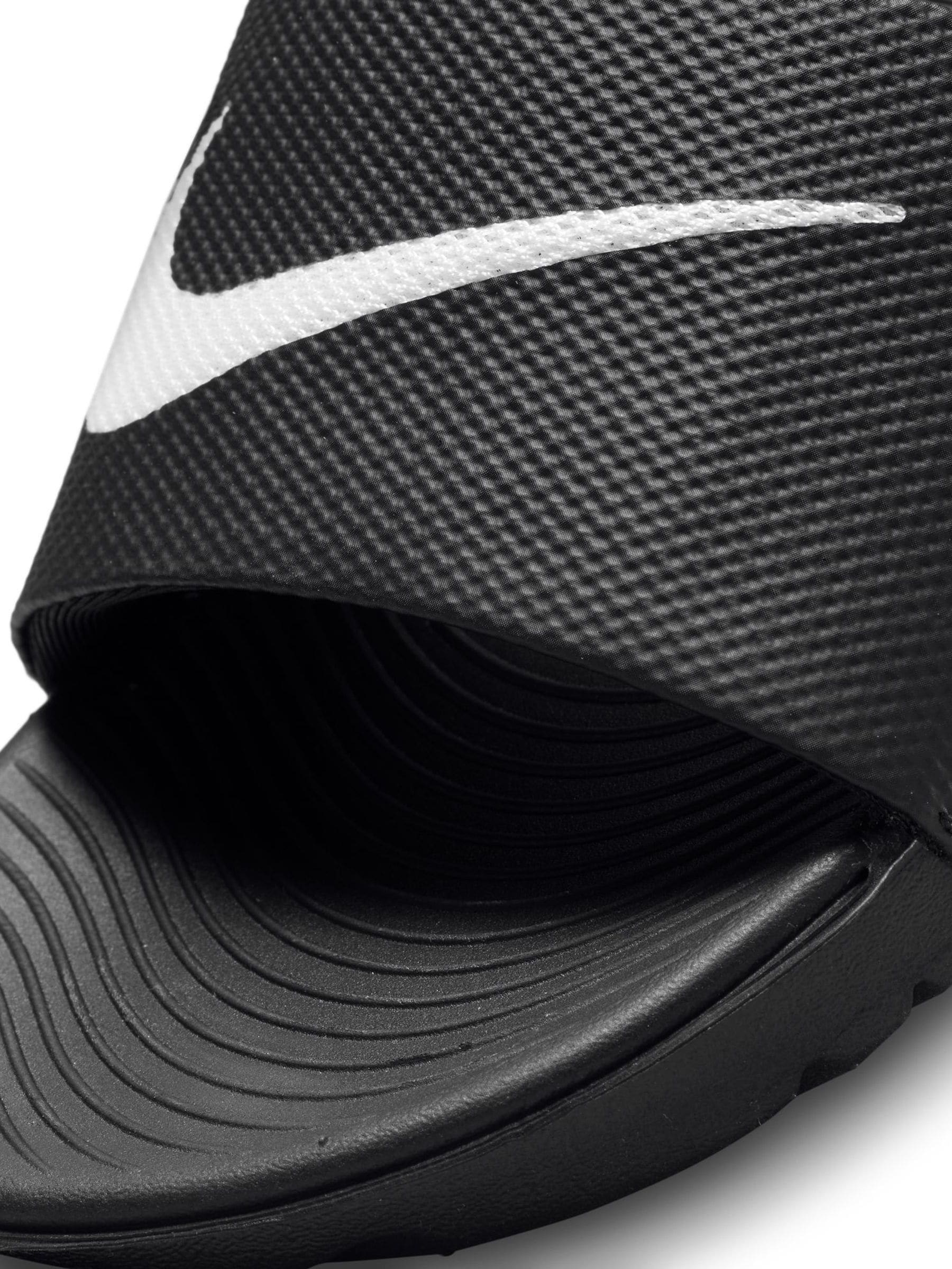 Nike Black Kawa Junior/Youth Sliders image 7