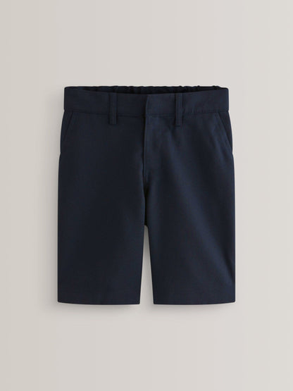 Dsiney Kidz - Navy Single Flat Front School Shorts (3-14yrs) image 1