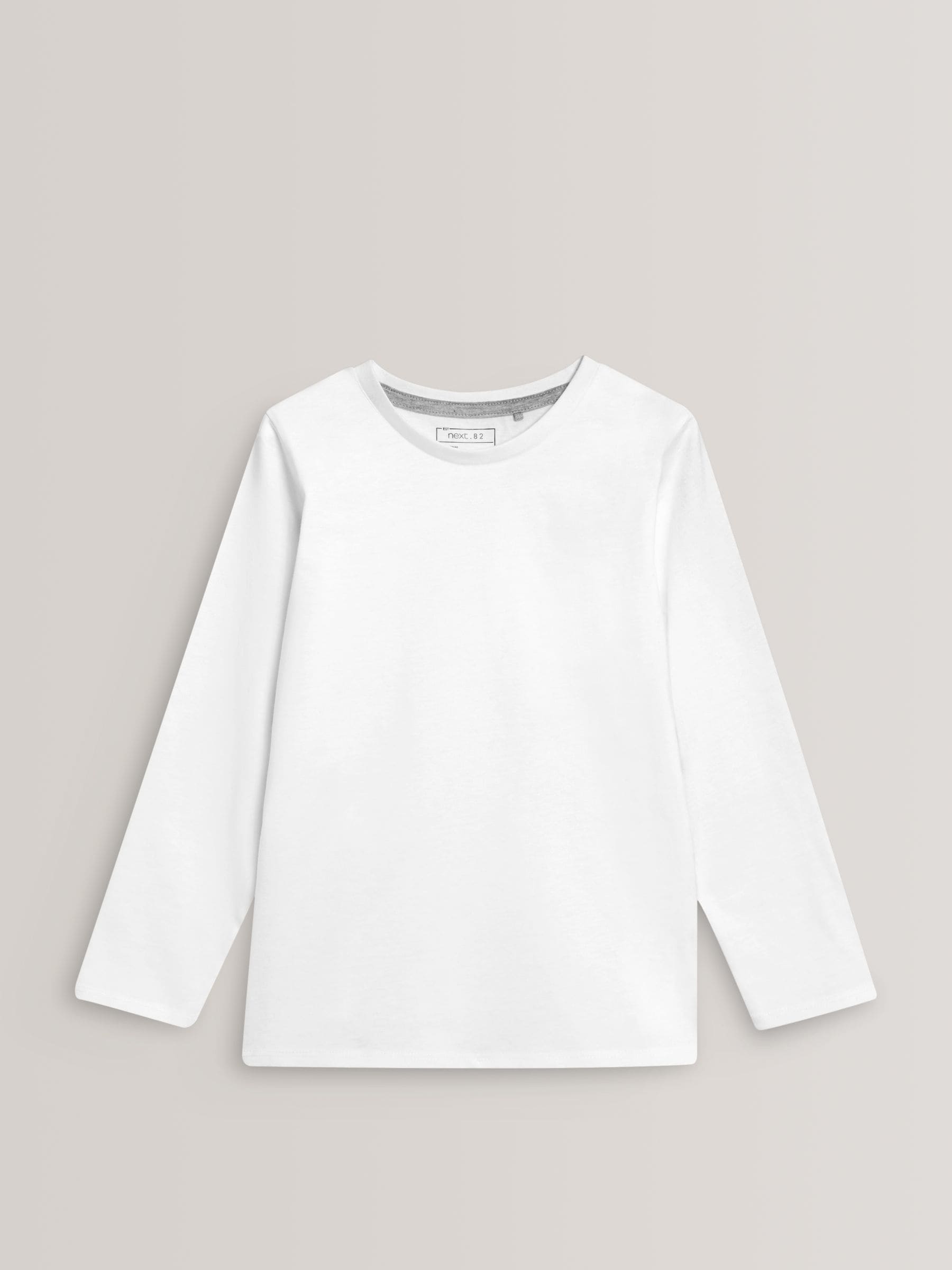 Dsiney Kidz - White 2 Pack Long Sleeve T-Shirts (3-16yrs) image 2