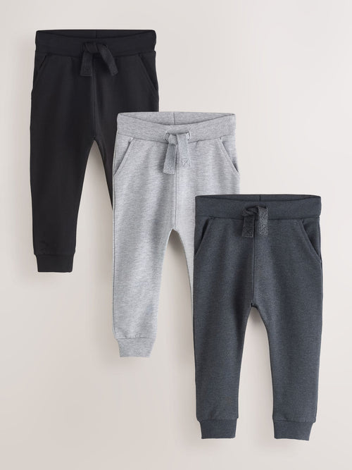 Mono Super Skinny Joggers 3 Pack (3mths-7yrs) image 1